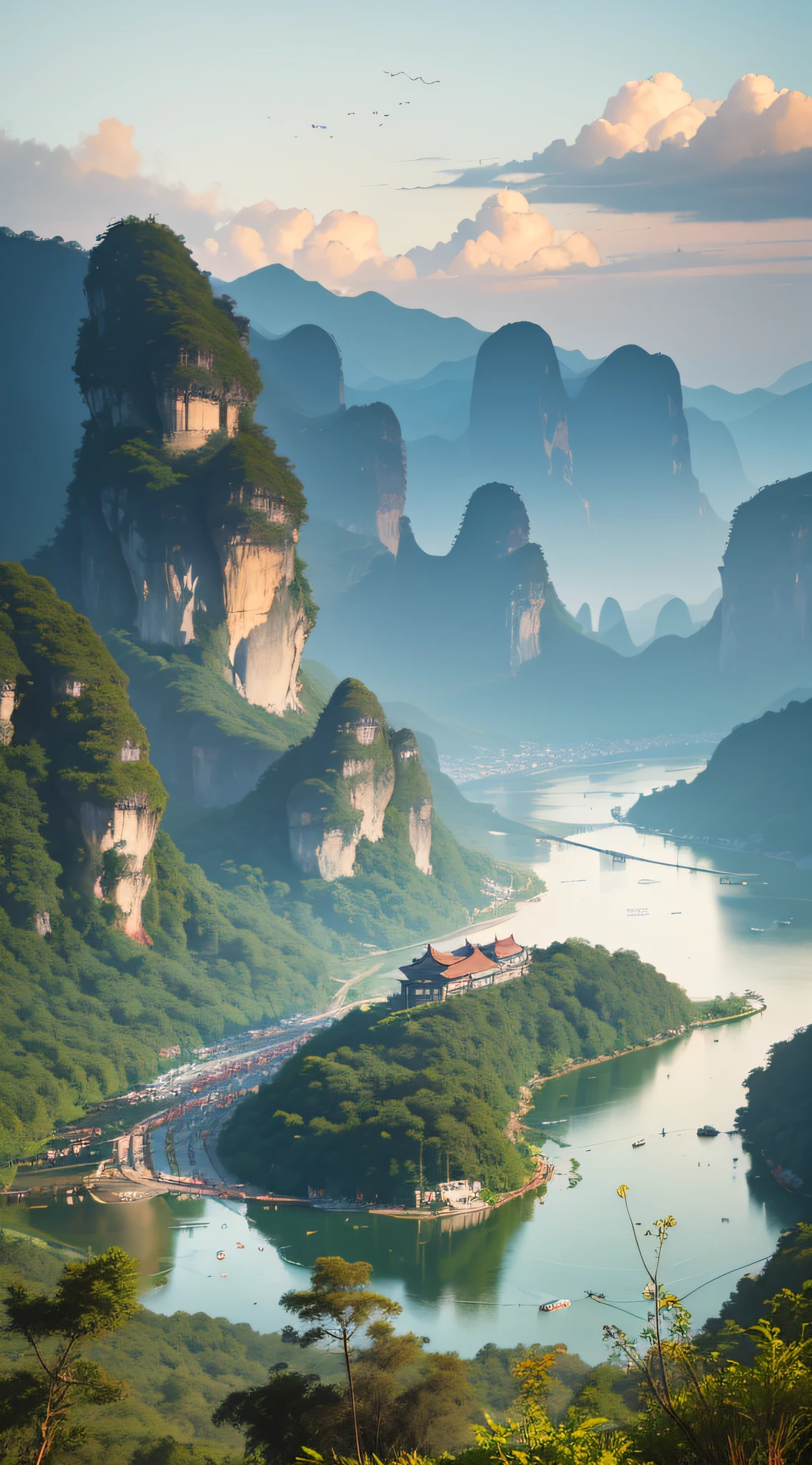 Die schönste Landschaft in Guangxi