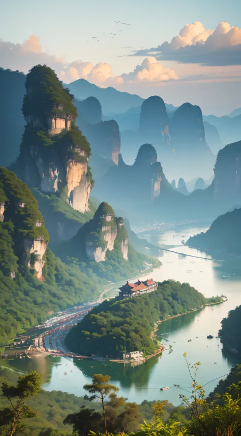 The most beautiful scenery in Guangxi
