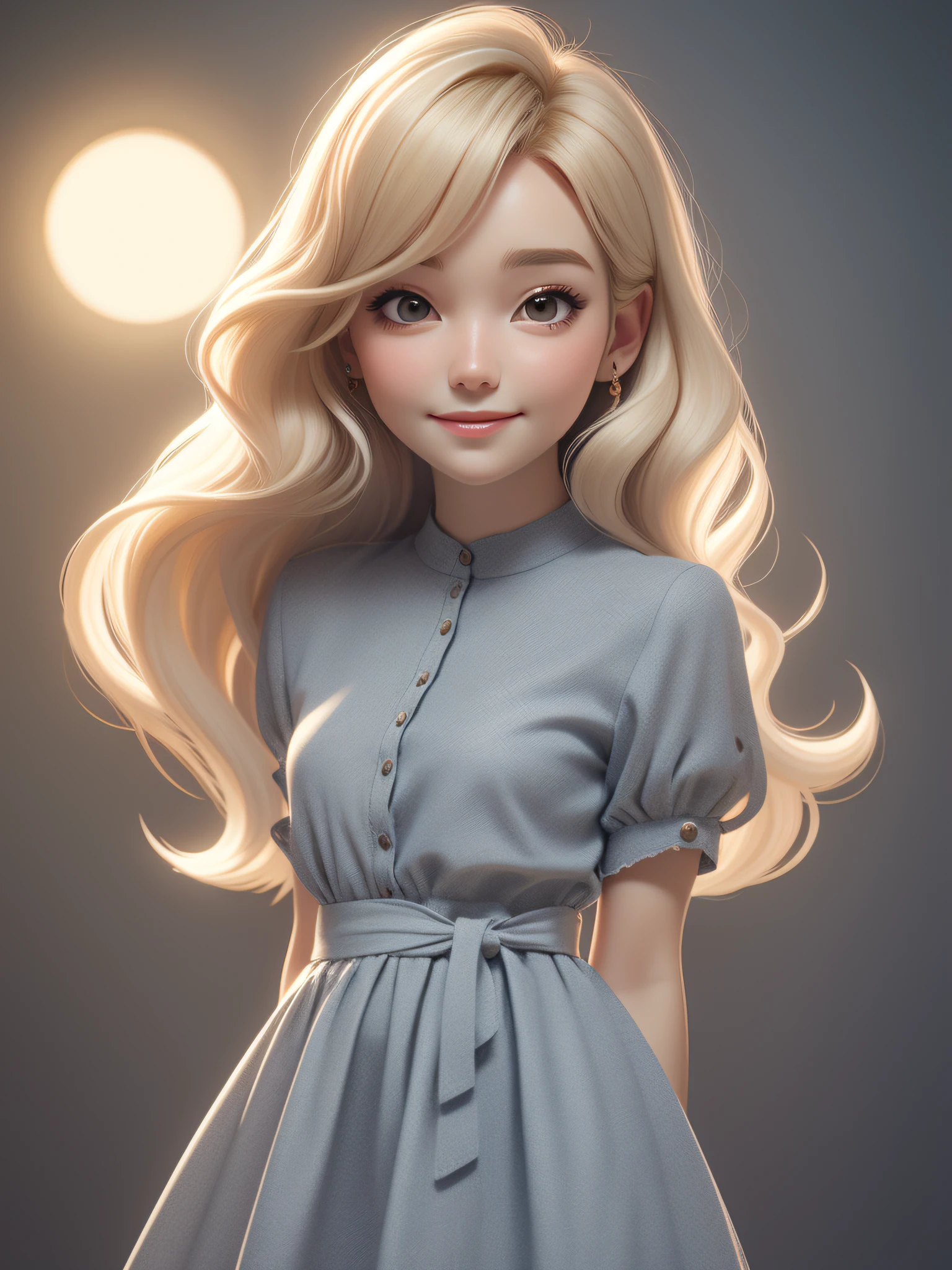 dynamic lighting, sunny field)), (cute:1.3), blonde hair, (pale skin:1.1), (soft smiling:1.1), detailed face, detailed gray eyes, detailed skin texture, mini red dress, on park, sun ray, by ilya kuvshinov, nina masic, sharp focus, natural lighting, subsurface scattering, f2, ornate, 35mm, Luminism, cinematic lighting, wide shot, retina, textured skin, anatomically correct, best quality, award winning