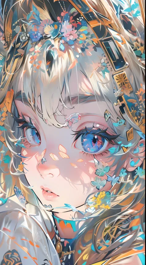 (absurdres, highres, ultra detailed), 1girl, solo, extremely detailed eyes, (official art, beautiful and aesthetic:1.2), (fracta...