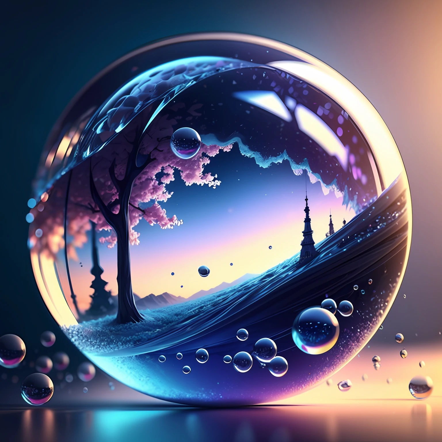 arte bubblerealm, modificado