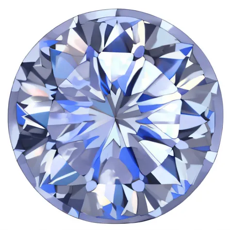 Un diamante de talla redonda con un centro azul, Diamante azul, Grandes diamantes azules, Diamantes azules, diamante, azul: 0.25, Vista detallada clara, zafiro, diamantes grandes, productphoto, holograma circular azul, Foto de zoom detallada, textura de di...