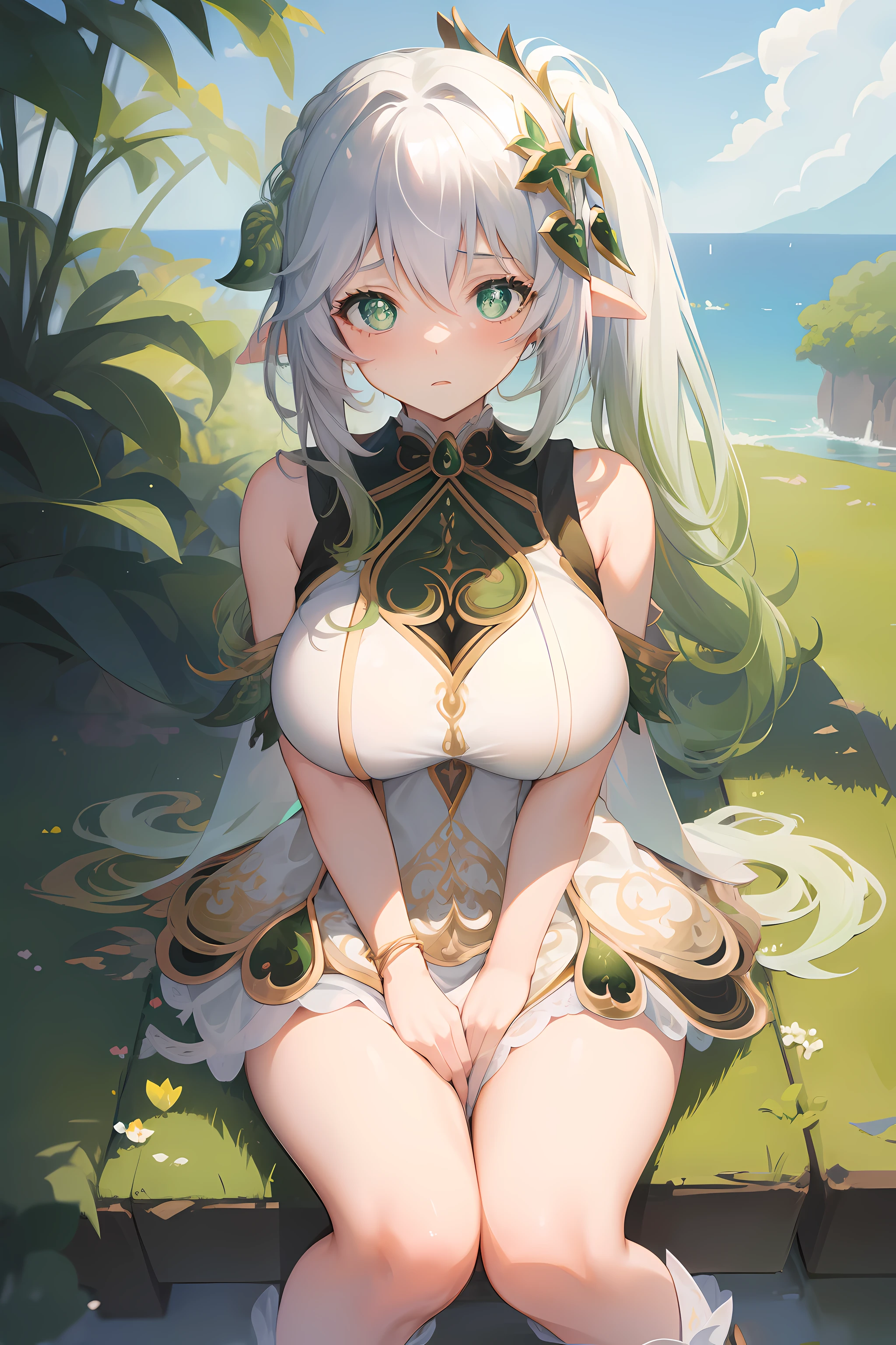 (masterpiece),best quality, expressive eyes, perfect face, 1girl,
big breast, H-cup, good breast, beautiful, gorgeous,anime,girl,lora, floating clothes,w sitting, w sitting on ground, legs on ground, tent chest ,nahidarnd,
nahidadef,hands between thighs, arms between legs, both arms between legs