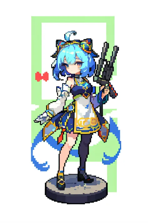 ((masterpiece)), top quality, (best quality), (hight delail) ,pixel art, 1girl, full body,