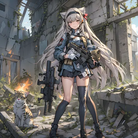 Anime Girls Girls Frontline Long Hair Matte finish Poster Paper Print -  Animation & Cartoons posters in India - Buy art, film, design, movie,  music, nature and educational paintings/wallpapers at Flipkart.com