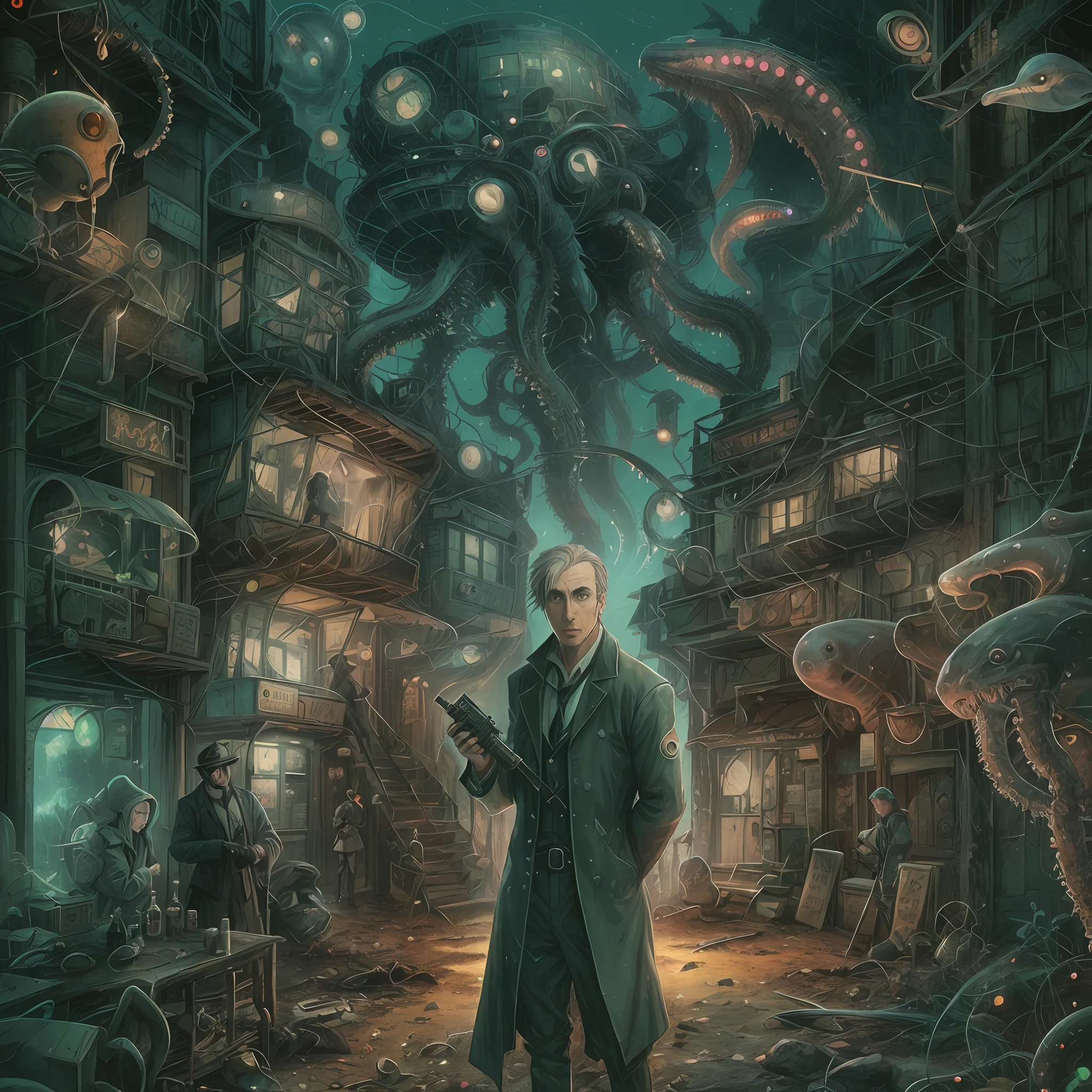 absurdist, realist, surrealist, lovecraftian, tech noir, survival, action, adventure, retropunk, atompunk, biopunk, supernatural, utopian, dystopian, thriller, comedy, crime, mystery, fantasy, fable, fairy tale, historical, magic, mythical, scifi, horror, gothic, ghost, romance, satire, isekai