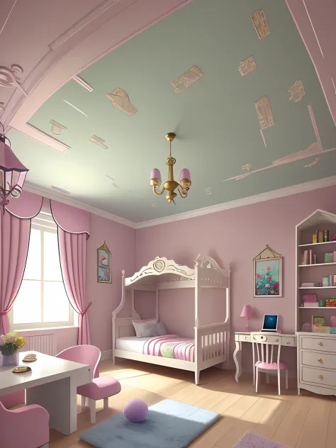childs room，dream magical