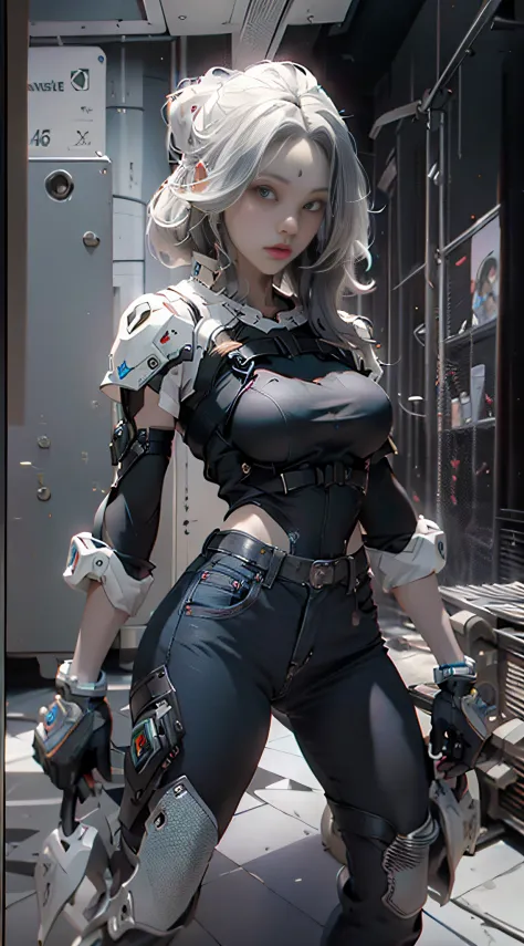 ((best quality)), ((masterpiece)), (detailed:1.4), 3d, an image of a beautiful cyberpunk female,hdr (high dynamic range),ray tra...