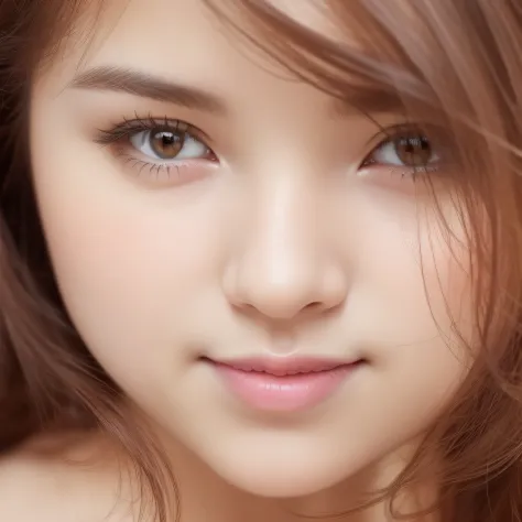 best quality, masterpiece, (realistic:1.2), 1 girl, brown hair, brown eyes, front, detailed face, beautiful eyes