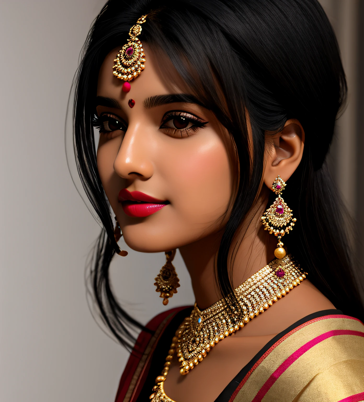 top fille indienne (1fille:0.999), (noir_cheveux:0.838), (flou:0.974), (flou_dosground:0.599), (profondeur_de_champ:0.920), (des boucles d&#39;oreilles:0.852), (bijoux:0.760), (Lèvres:0.678), (regarder_à_téléspectateur:0.807), (couché:0.521), (nez:0.738), (sur_dos:0.700), (photoRéaliste:0.728), (perçant:0.545), (Réaliste:0.969), (seulement:0.993)