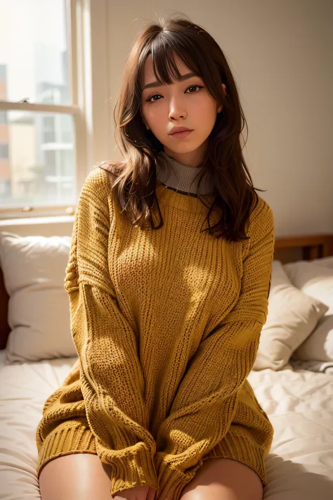 (oversized_sweater:1.3), colorful oversized_sweater,
good hand,4k, high-res, masterpiece, best quality, head:1.3,((hasselblad ph...