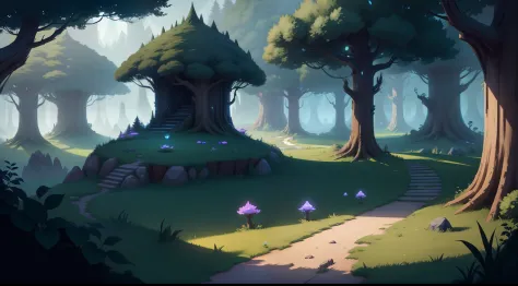 background art, 2D design of the game environment, Graphic style as in the game Ori, Ori game-level background, Background Forest, 2D game art background, deep environment, background illustration, 2D game graphics, 2D art games, Detailed game graphics, Ca...