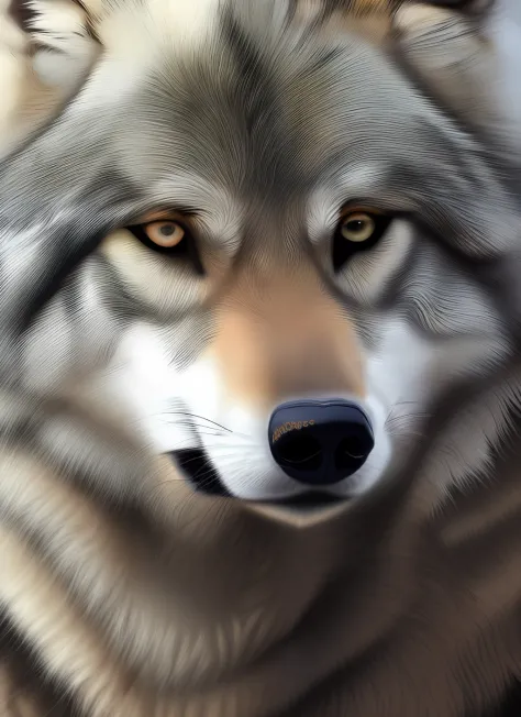furry，gray wolf，army suit，miltary，serious，Amber eyes，solid grey，coyote，beautifuldetails，Beautiful details，Perfect picture quality，Gold glitter，The sense of sacredness，2D，Crane lice