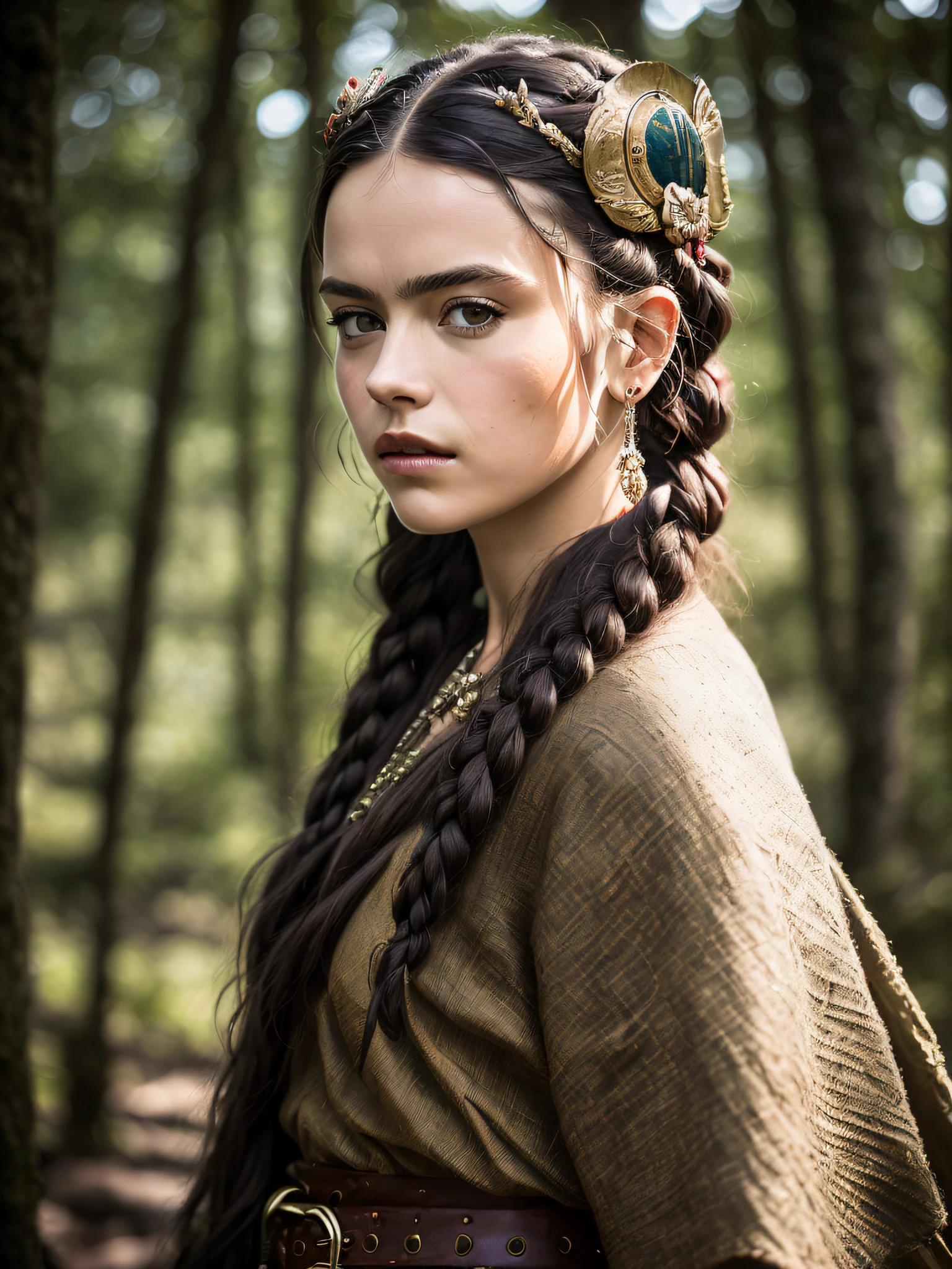 ((Freydis Eriksdotter "Vikings Valhalla de 2022")), (inspirada em Frida Gustavsson1.2), (traje