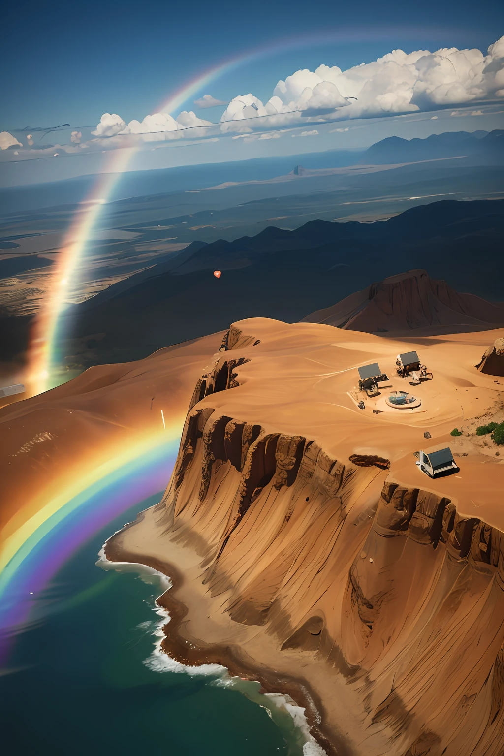 Somewhere over the rainbow, concept art, 4k