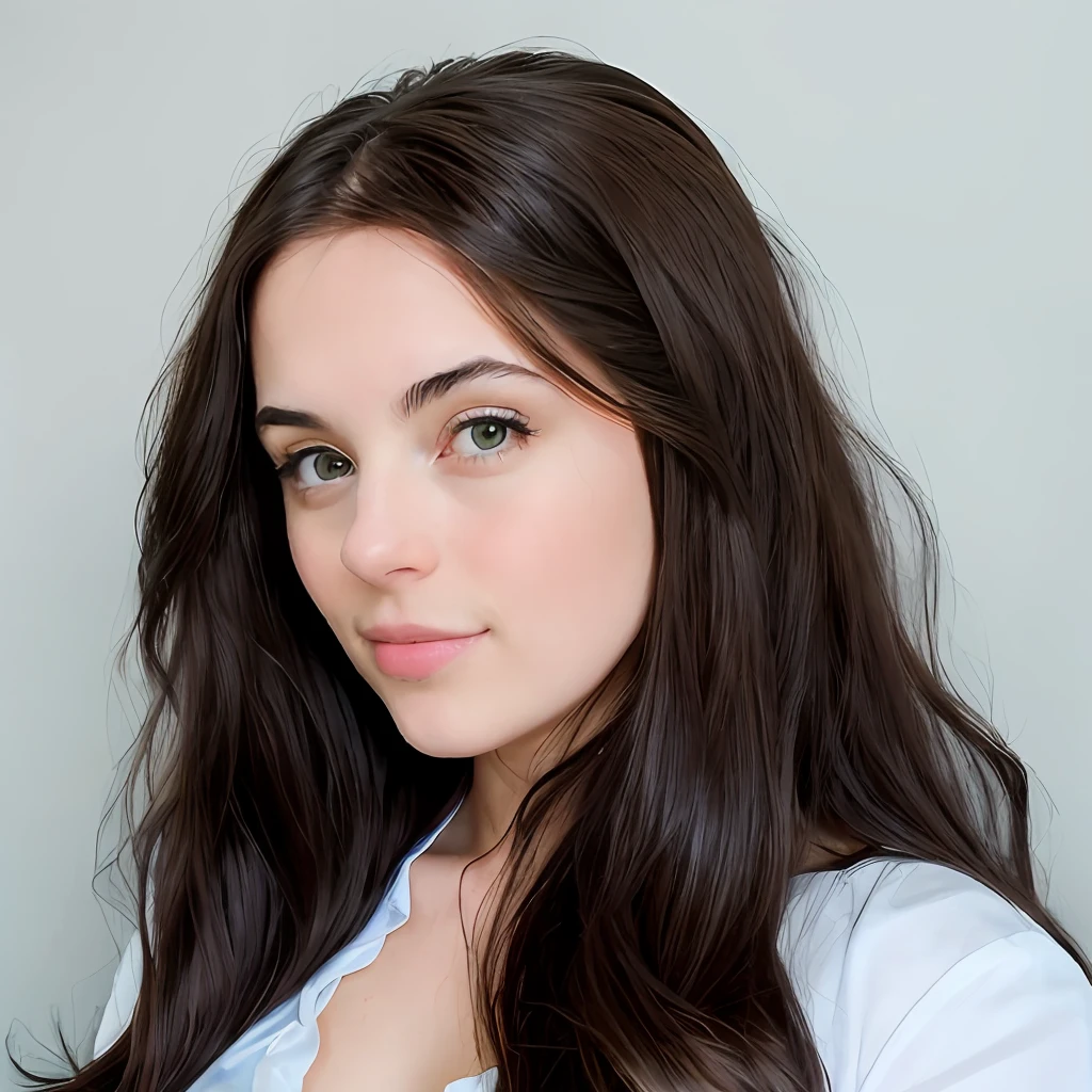 photograph of a 20 yo american woman with long brown hair, a character portrait by Alayna Lemmer, wallpaper, poster, sharp focus, insanely detailed, lush detail, filigree, intricate, crystalline, perfectionism, max detail, 4k uhd, masterpiece, hard edge, studio portrait, studio photography Leica M2, sigma 50mm Lens, f/5.6, #myportfolio, 500px