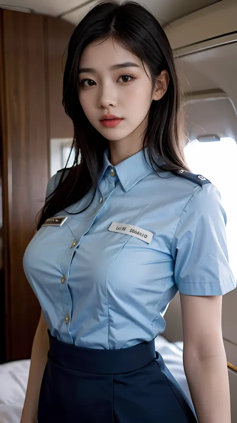 Slender Asian Girl Kpop Idol Stewardess Top Quality 8k