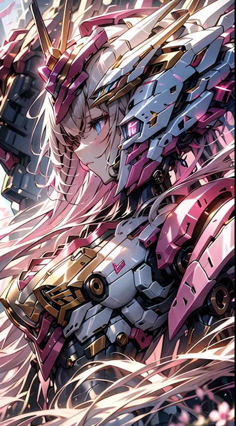 The girl is a pink mech，It is recommended to use it with other mechs！It is recommended that the bottom film choose GhostMix、National style 3v3.3。In addition, the homepage also has the SDXL version of the fantasy mech girl，Welcome back to the picture，thanks