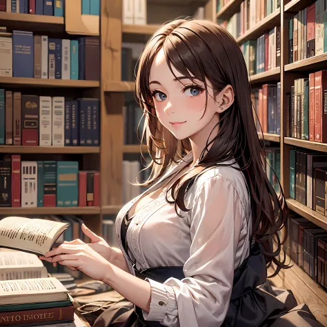 Amelia, a 21-year-old librarian in NYC, adorned with warmth and grace, tended to her haven of knowledge—the public library. Amongst towering shelves, she captivated hearts with her hazel eyes and welcoming smile. Her auburn hair, a cascade of charm, seemed...