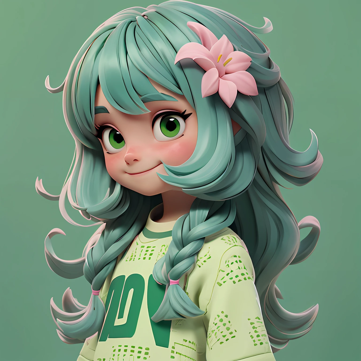 um loli menino, Your hair is stuck, pavor, preto cinza claro, moleton, capuz, corpo inteiro, The background is filled with a pastel green hue, evoking a sense of lightness and happiness.