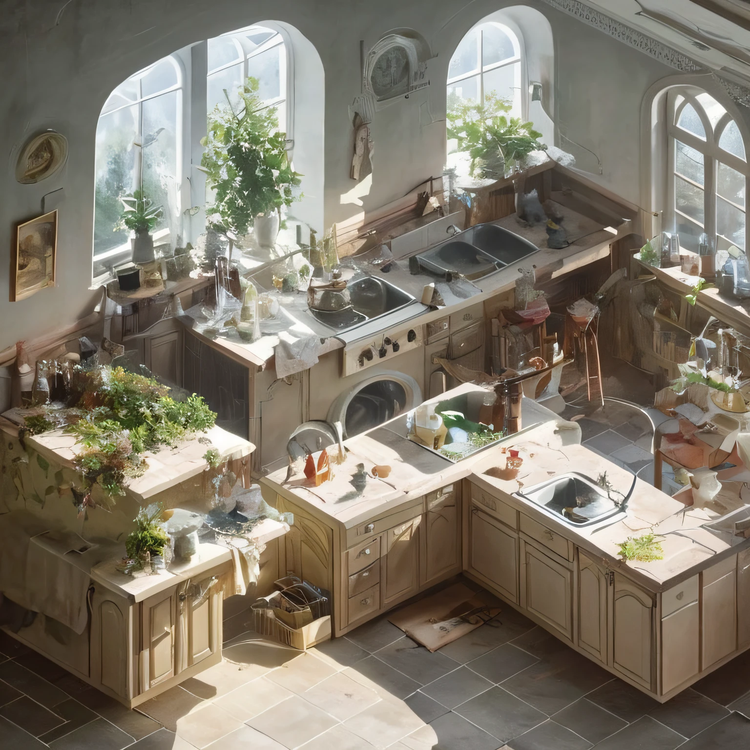 (masterpiece, best quality, beautiful isometric model:1.4), cute pink kitchen, 3d render, 4k, dramatic lighting, unreal engine, trending on artstation, octane render, hyperrealistic, highly detailed, cinematic lighting, 8k, hd, beautiful, cinematic, epic scene, high quality, dark atmosphere, dark fantasy, sci-fi, concept art, sharp, focus, art by greg rutkowski