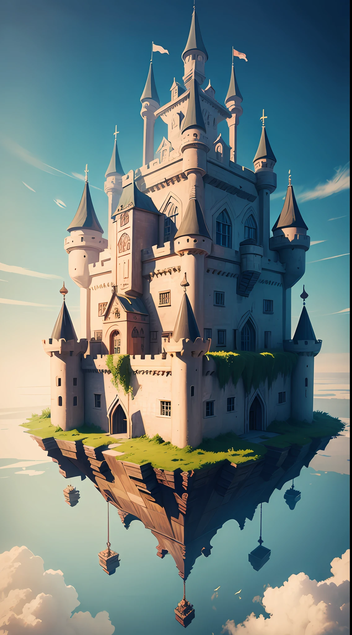 a floating castle --auto