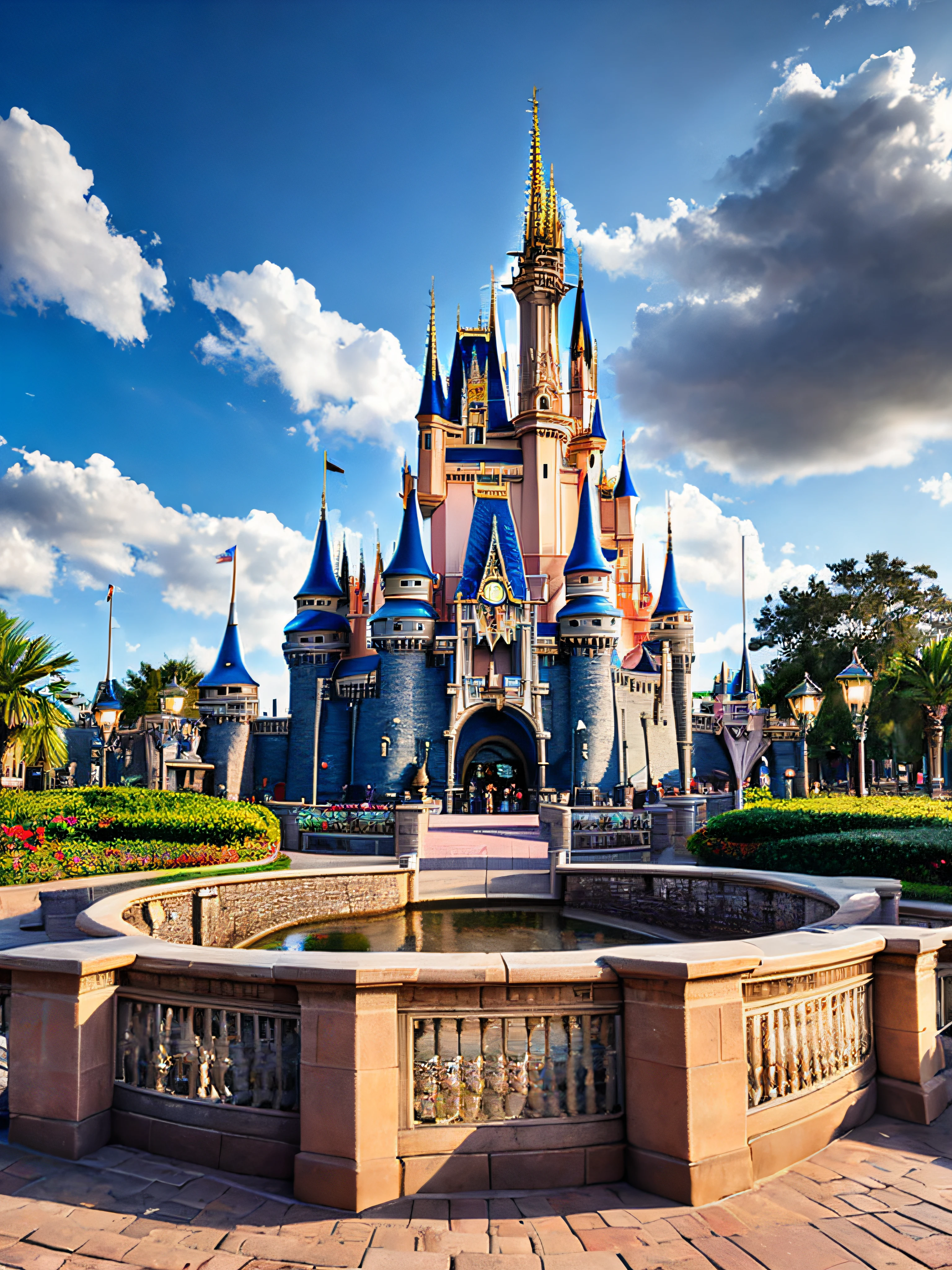 Aschenputtel Schloss Disney World Hintergrundbild