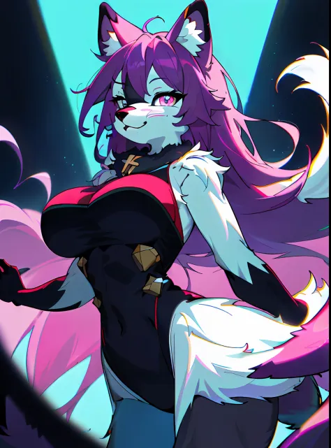 （nsfw:1.1），(furry gril:1.73),simplebackground， photos，Voluptious body，long and flowing hair，（strangle the thin lines of the breast），（Heavy breasts:4.1),(Sagging breasts），hairy chest，Cinematic lighting, stereograms, Silhouette, anaglyph, anime big breast, A...