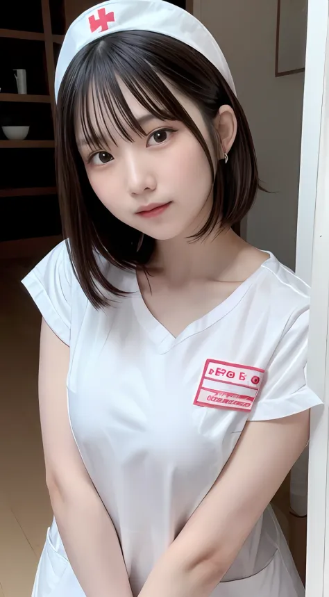 奈良美智, girl cute-fine-face, With short hair, chiho, 2 7 years old, Japanese Models, sakimichan, young cute wan asian face, deayam...