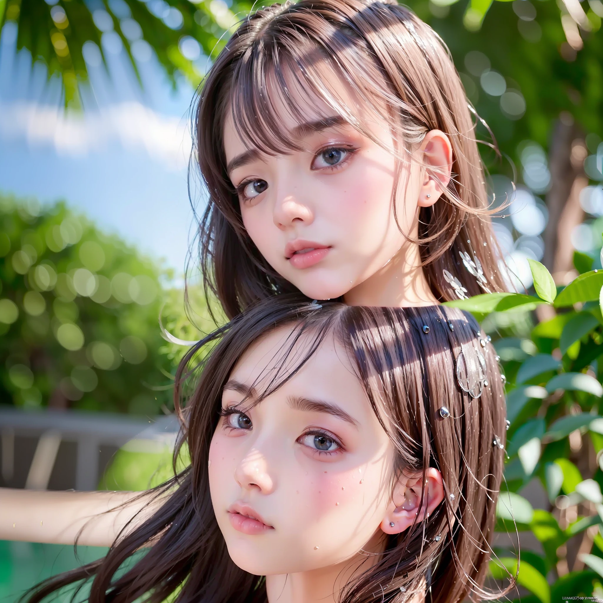 ulzzang -6500-v1.1, (Raw foto:1.2), (Photorealsitic:1.4), a beautiful detailed girl, extremely detailed eye and face, beatiful detailed eyes, huge filesize, ultra-detailliert, hight resolution, ighly detailed, top-quality, ((​masterpiece)),((​masterpiece)),((Oversized work)), ighly detailed, nffsw, unification, 8k wallpaper, magnifica, finely detail,realistic shadow, ​masterpiece, top-quality, Highly detailed ajc、8k wallpaper, Light on the Face,电影灯光,((beutiful breast)),((full body photographed)),((Random Positions)) ,((Lolita Face))  ,((Girl in micro bikini)),((Hairstyle Random)),((hair color random)),((Facial expression random)),((wet​)),((The location　random))