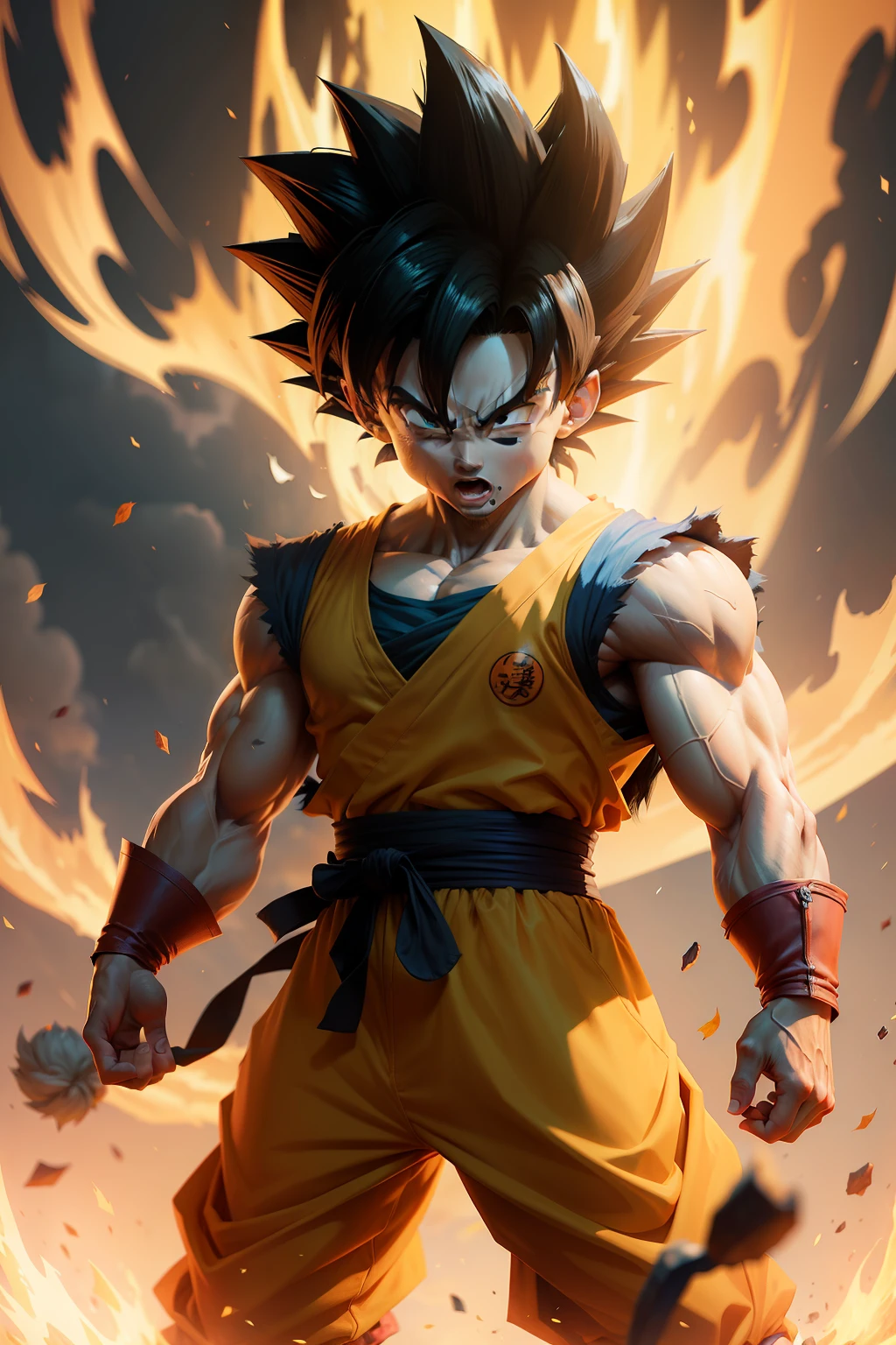Son Goku - Dragon Ball Z by Samuel Martins