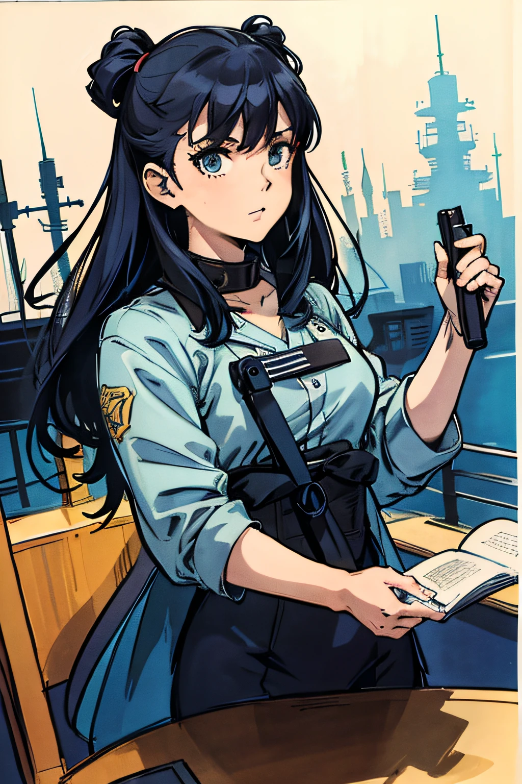 Avoir un téléphone portable、Une fille d'anime lisant un livre, Fanart de Marin Kitagawa, Style de collection Kantai, art officiel, Anya de la famille Spy X, style artistique anime moe, Hinata Hyûga, a-1 photos, portrait d&#39;un héros féminin d&#39;anime, Détails fins. première ligne des filles, style de première ligne des filles, high detailed Oeuvre officielle, des filles de première ligne, Oeuvre officielle