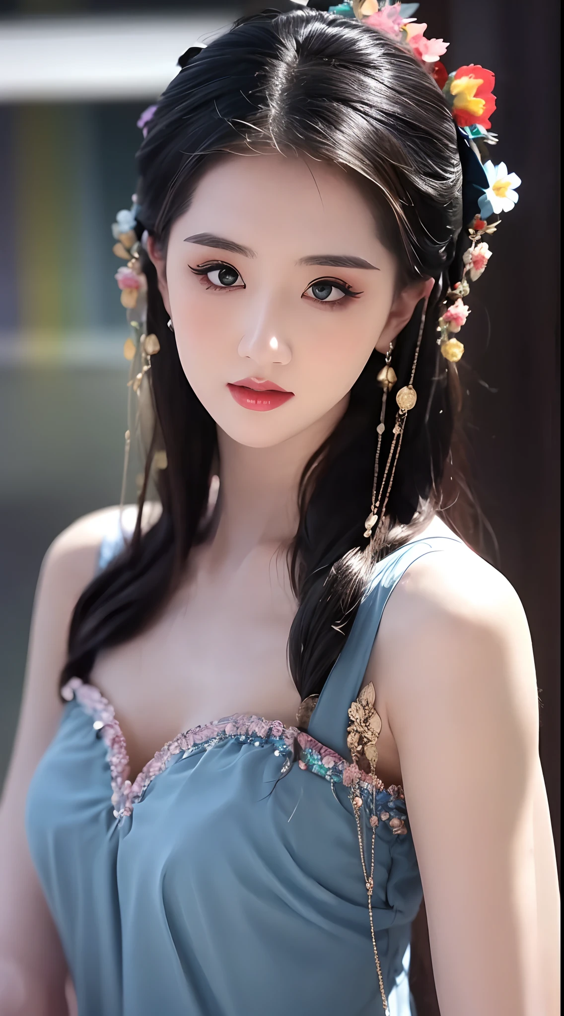 1 27세 소녀, 1 황도 십이궁 goddess ~에서 the future, 12 황도 십이궁 goddess pink purple, 12 황도 십이궁 goddess face sexy thin yellow nightgown, long thin nightgown 12 황도 십이궁 many limbs sexy black lace detail, mythical goddess of the 12 황도 십이궁s ~에서 the future, 황도 십이궁 ♏, luxurious glittering 황도 십이궁 style, 어둡고 신비로운 버전, 황도 십이궁 crown, 립스틱 붉은 입술, 얇고 예쁜 입술, 웃지 마, 입 닥쳐, Karol Bak과 Pino Daeni가 창작한 캐릭터, 복잡한 디테일, 자세한 배경, 매우 상세한, 가벼운 마법, 여자, 맑은 얼굴, looking at the 상체 of the goddess of the 황도 십이궁, 둥근 가슴, big and 둥근 가슴, 피닉스 헤어 브로치, 앞머리가 있는 긴 머리, (긴머리는 무지개처럼 7가지 색깔이 있어요:1.9), 아름답고 섬세한 얼굴과 균형 잡힌 눈, (투명한 노란 눈: 1.8), 큰 동그란 눈과 정말 아름답고 섬세한 메이크업, 공상가, 긴 실크 잠옷, 신비한 메이크업, 팔찌, 옆머리와 연한 노란색 염색, 상체, (황도 십이궁 goddess 상체: 1.8), 처진 팔, 현실적이고 생생한 사진, (stars that make up the 황도 십이궁: 1.7), ( sky 황도 십이궁 and fictitious space and time portal: 1.8), 소설 예술, 원시 사진, 한푸 사진, 최고의 사진 , 높은_입술, 최고의 품질, 최고의 사진, 8K quality, 8K ultra , 초현실주의, 가장 경제적인 실제 사진, artistic portrait of 12 황도 십이궁 signs, 1 symbol of 12 황도 십이궁 signs behind, single portrait of 12 황도 십이궁 goddess, 가장 현실적인 색 구성표, 최고의 사진 color, 걸작, 머리 장식, 목걸이, 보석류, 아름다운 얼굴, 상체, 틴들 효과, 사진 현실적인, 어두운 스튜디오, 국경 빛, 투톤 조명, (디테일한 피부) 높은: 1.2), 8K uhd, DSLR, 부드러운 빛, 높은 quality, 체적 조명, 솔직한, 사진, 높은 입술olution, 4K 품질, 8K, 보케, 부드럽고 샤프함, 픽셀 업 10배, Charming 황도 십이궁 goddess, sexy 황도 십이궁 goddess, (배경 공간: 1.8), (은하: 1.7), 오로라, 번개, (오로라 배경: 1.8) <로라:미친_완벽한 눈_v1_~에서_v1_, 아름다운 여신과 꽃,