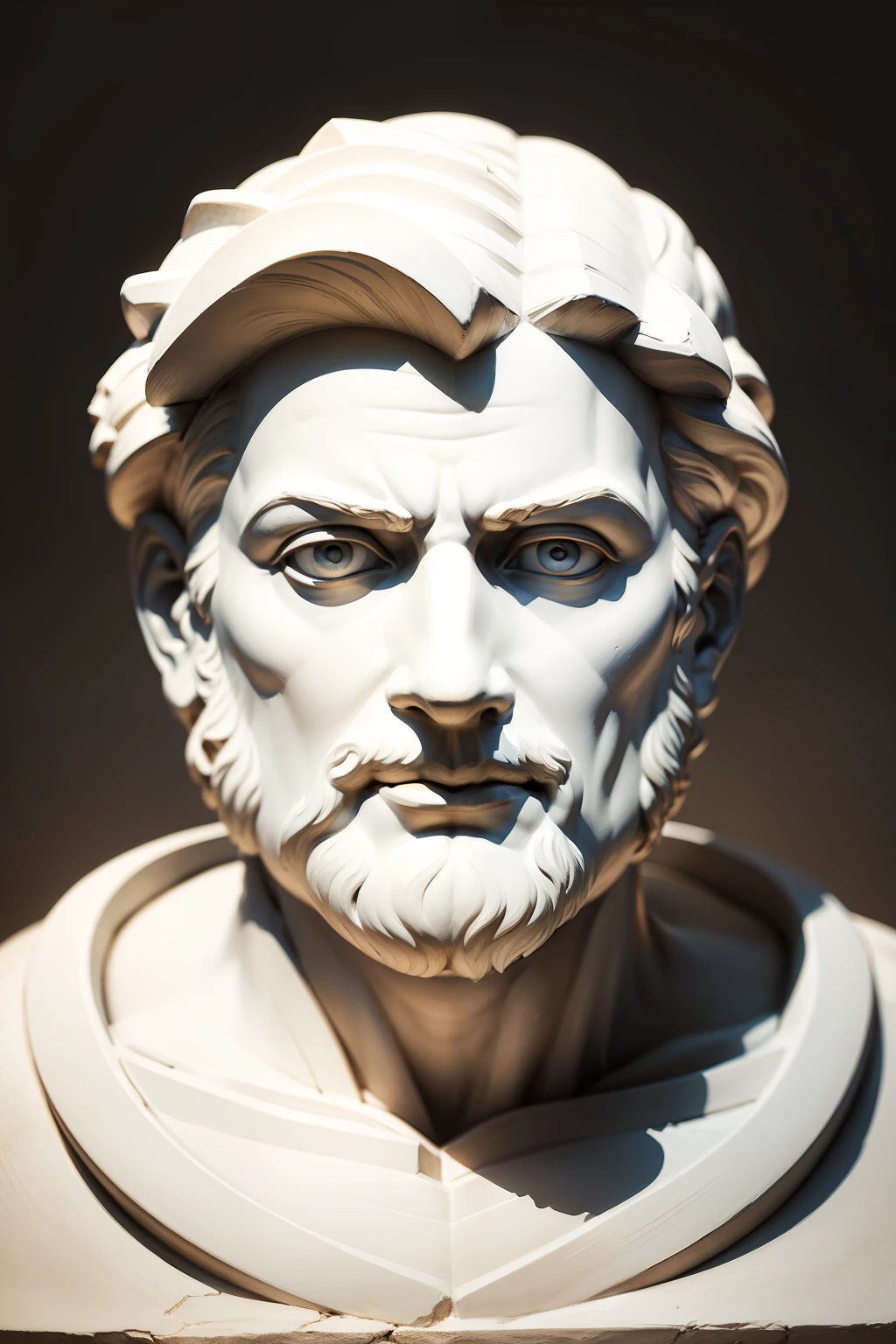 Plato Greek philosopher Face o - SeaArt AI