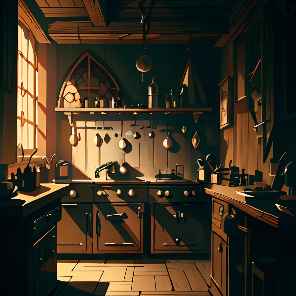 High quality and ultra-detailed CG artwork from Fullmetal Alchemist Lab，A series of magic potions are displayed，Includes a bottle of resistance potion with a cork，The background is ominous。