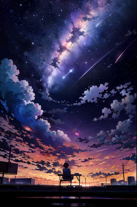 anime big breast, Skysky, stars, the benches, the milky, As estrelas, Skysky, As estrelas, the benches, the milky, As estrelas, ...