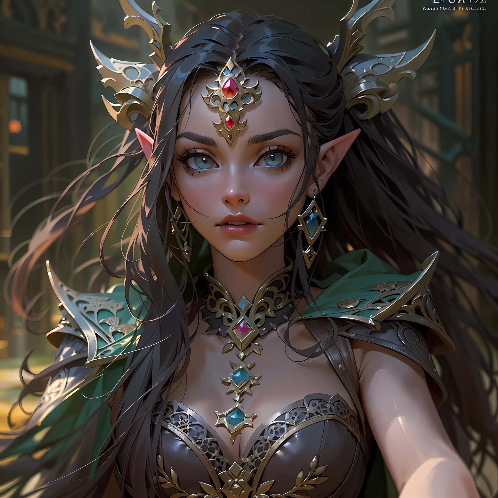 high details, best quality, 8k, [ultra detailed], masterpiece, best quality, (extremely detailed), dynamic angle, ultra wide shot, photorealistic, fantasy art, dnd art, rpg art, realistic art, a wide angle picture of an epic female elf, ready for battle  (intricate details, Masterpiece, best quality: 1.6) , full body, [[anatomically correct]]  (intricate details, Masterpiece, best quality: 1.6) casting magic spell (intricate details, Masterpiece, best quality: 1.5), [colorful magical sigils in the air],[ colorful arcane markings floating] (intricate details, Masterpiece, best quality: 1.6), holding a [sword] (intricate details, Masterpiece, best quality: 1.6) holding a [sword glowing in red light] (intricate details, Masterpiece, best quality: 1.6). in fantasy urban street ( (intricate details, Masterpiece, best quality: 1.6), a female, beautiful epic female elf, wearing elven leather armor (intricate details, Masterpiece, best quality: 1.3), wearing colorful cloak, flowing cloak, high heeled leather boots, ultra detailed face (intricate details, Masterpiece, best quality: 1.6), small pointed ears, thick hair, long hair, dynamic hair, fair skin intense eyes, fantasy city background (intricate details, Masterpiece, best quality: 1.6), sun light, backlight, depth of field (intricate details, Masterpiece, best quality: 1.3), high details, best quality, highres, ultra wide angle