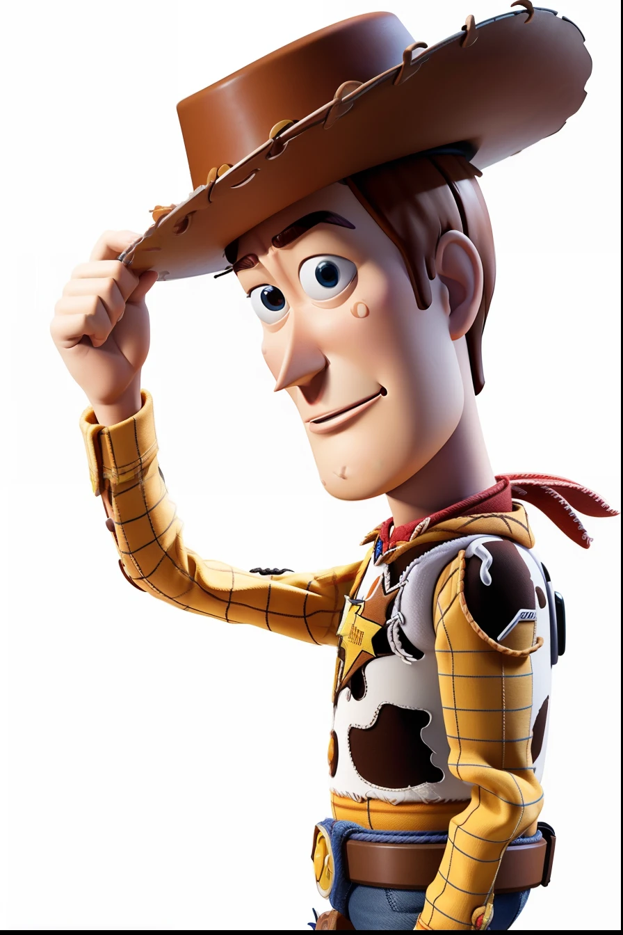 3D, Personagem desenho em 3D, Woody, toy story, altamente detalhado, cinematic lighthing