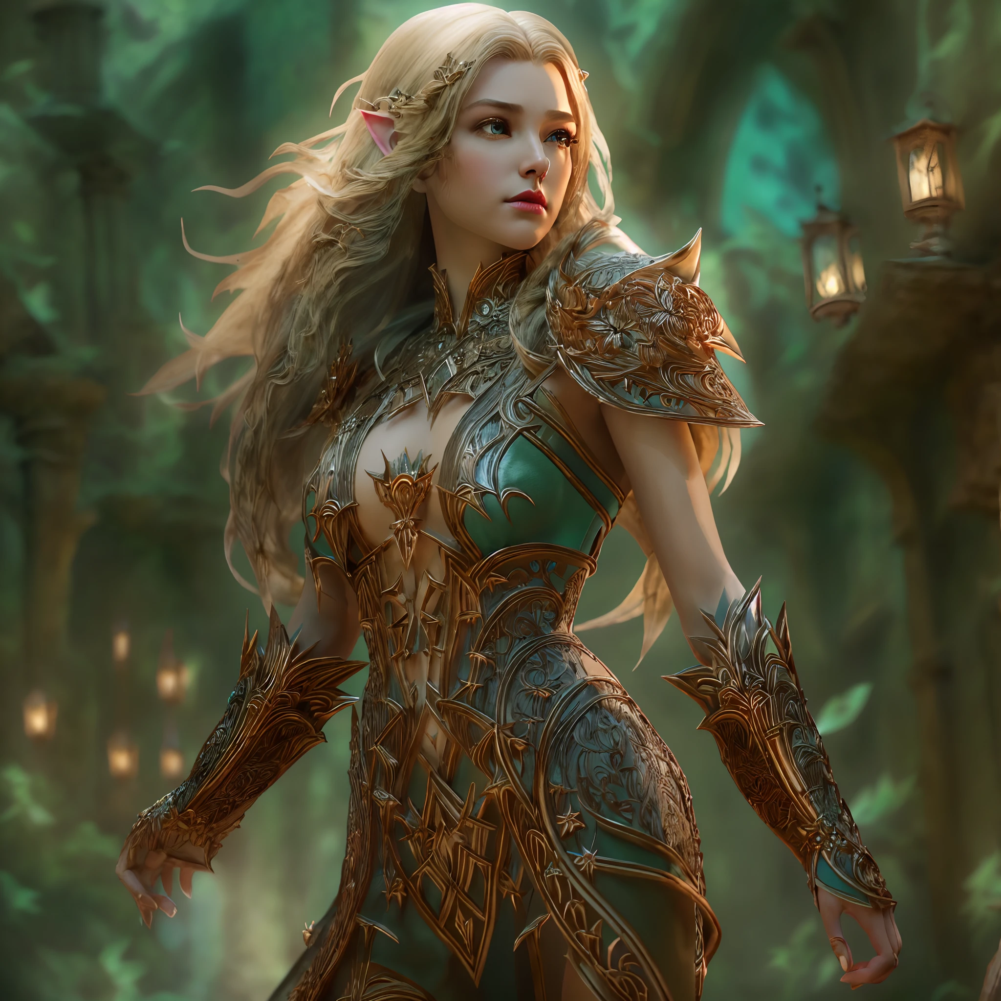 high details, best quality, 8k, [ultra detailed], masterpiece, best quality, (extremely detailed), dynamic angle, ultra wide shot, photorealistic, fantasy art, dnd art, rpg art, realistic art, a wide angle picture of an epic female elf, full body, [[anatomically correct]] full body (intricate details, Masterpiece, best quality: 1.6) casting a spell (intricate details, Masterpiece, best quality: 1.5), casting an epic spell, [colorful magical sigils in the air],[ colorful arcane markings floating] (intricate details, Masterpiece, best quality: 1.6) holding a [sword] (intricate details, Masterpiece, best quality: 1.6) holding a [sword glowing in red light] (intricate details, Masterpiece, best quality: 1.6). in fantasy urban street ( (intricate details, Masterpiece, best quality: 1.6), a female, beautiful epic female elf, wearing elven leather armor (intricate details, Masterpiece, best quality: 1.3), high heeled leather boots, ultra detailed face (intricate details, Masterpiece, best quality: 1.6), small pointed ears, thick hair, long hair, dynamic hair, fair skin intense eyes, fantasy city background (intricate details, Masterpiece, best quality: 1.6), sun light, backlight, depth of field (intricate details, Masterpiece, best quality: 1.3), high details, best quality, highres, ultra wide angle