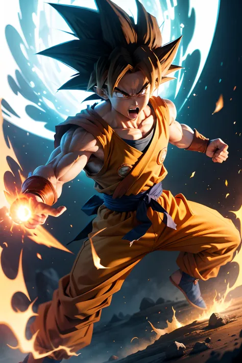 Goku Black Fighting Pose Colored By Aashananimeart - Black Goku Fighting  Pose - Free Transparent PNG Clipart Images Download