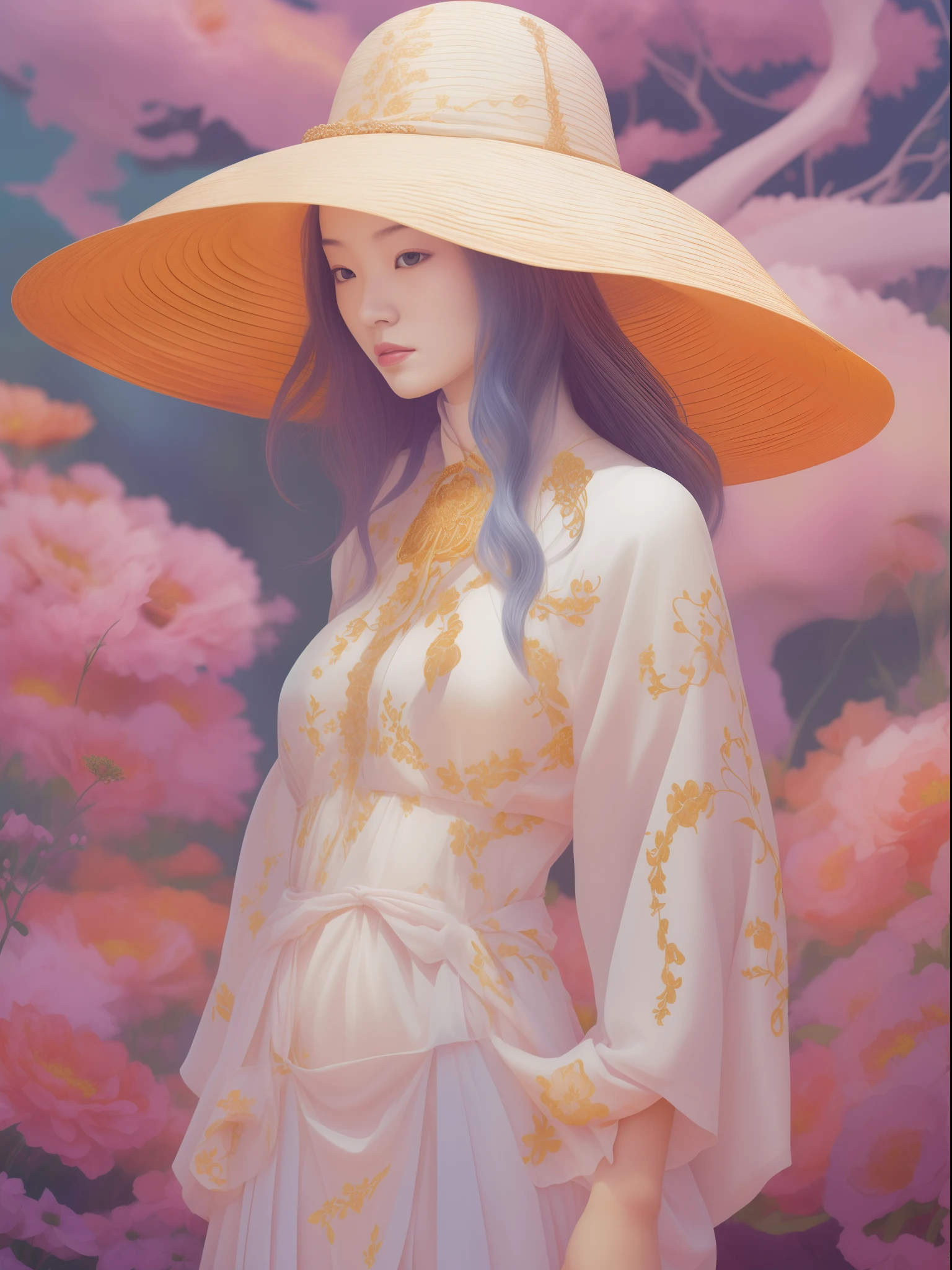 un sentiment fortement ressenti, vigoureusement articulé, exploration soigneusement guidée de la tradition et de la civilisation par Hsiao-Ron Cheng, James Jean, Miho Hirano, Takato Yamamoto, mille-pattes éclairage extrêmement maussade, traits du visage détaillés, Tracé laser, Fujicolor, tir de cow-boy, 8k, rétine, Anatomiquement correct, peau texturée, primé, 16k