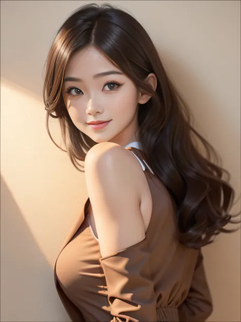 Real, Photo, {Realistic}, {incredibly_absurderes}, Bust, Transparent_Background：2.5, {Girl},ChineseGirl：1.3， Medium hair, Brown ...