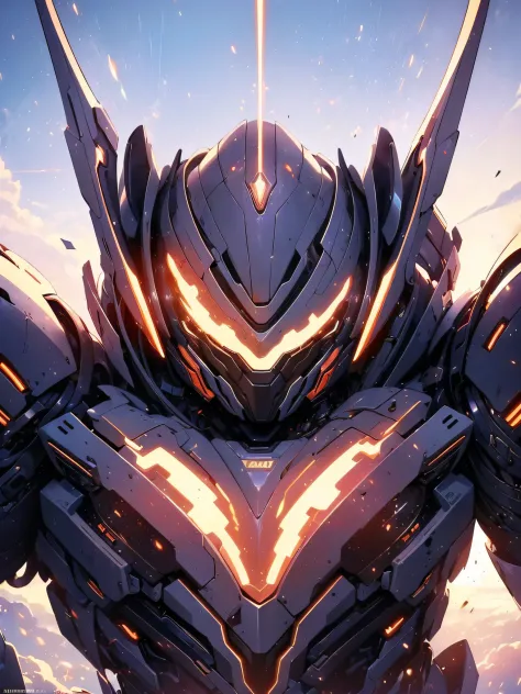 (masterpiece, top quality, best quality, official art, beautiful and aesthetic:1.2),(8k, best quality, masterpiece:1.2), Robert Downy Jr. in a futuristic mecha suit