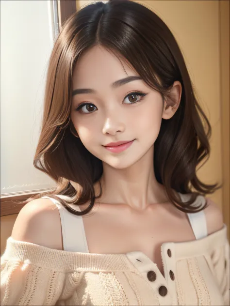 Real, Photo, {Realistic}, {incredibly_absurderes}, Bust, Transparent_Background：2.5, {Girl},ChineseGirl：1.3， Medium hair, Brown ...
