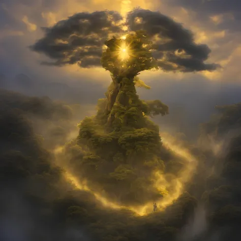 the erdtree (golden tree, ōgonju) is a giant, golden tree that towers above the lands between. the lands between are blessed by ...