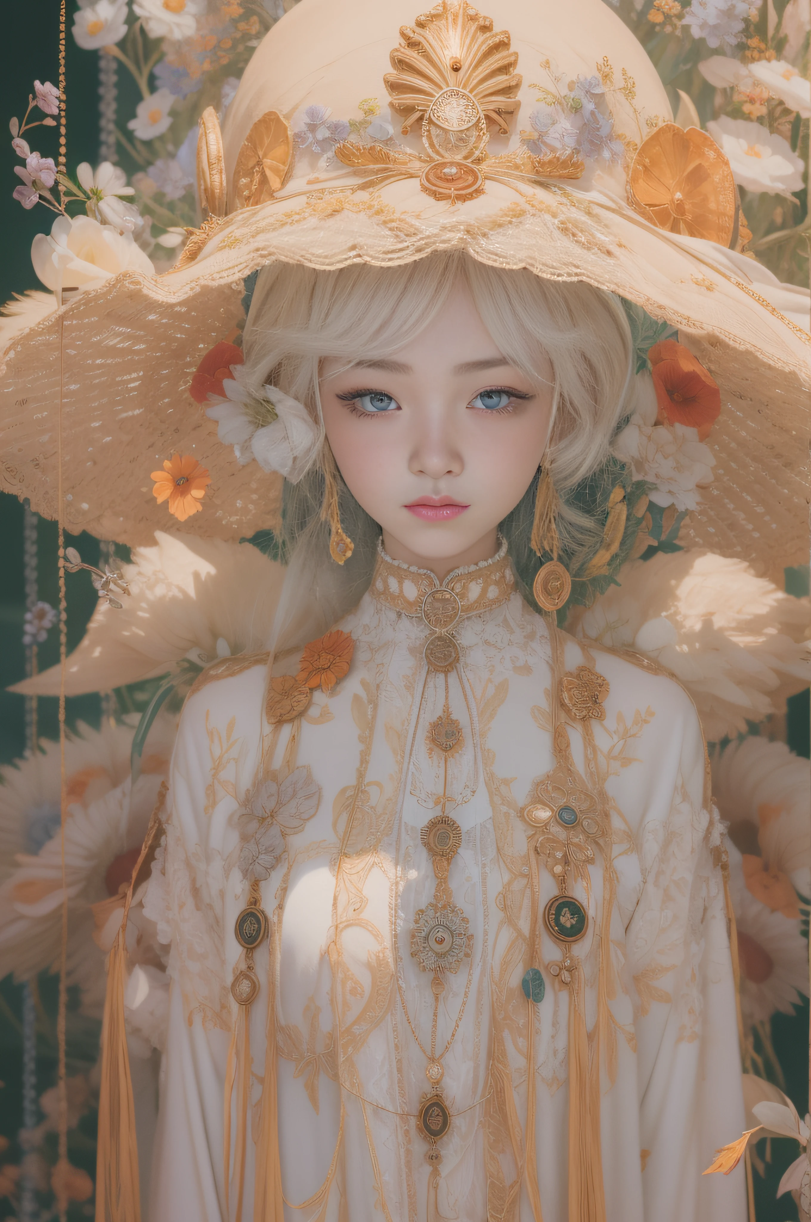 eine stark empfundene, Kräftig artikuliert, sorgfältig gesteuerte Erforschung von Tradition und Zivilisation durch Hsiao-Ron Cheng, Jean-Baptiste, Miho Hirano, Takato Yamamoto, Tausendfüßler extrem stimmungsvolle Beleuchtung, detaillierte Gesichtszüge, Raytracing, Fujicolor, Cowboy-Schuss, 8k, Retina, anatomisch korrekt, strukturierte Haut, Gewährt, 16k