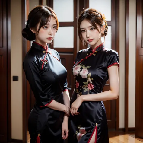 on cheongsam