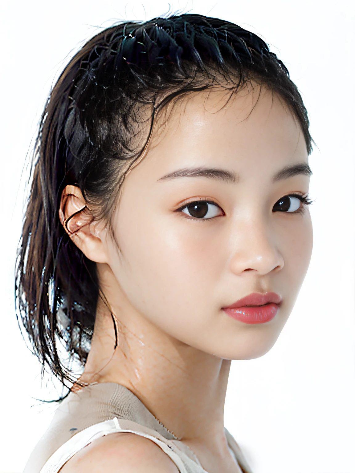 Une jeune fille asiatique