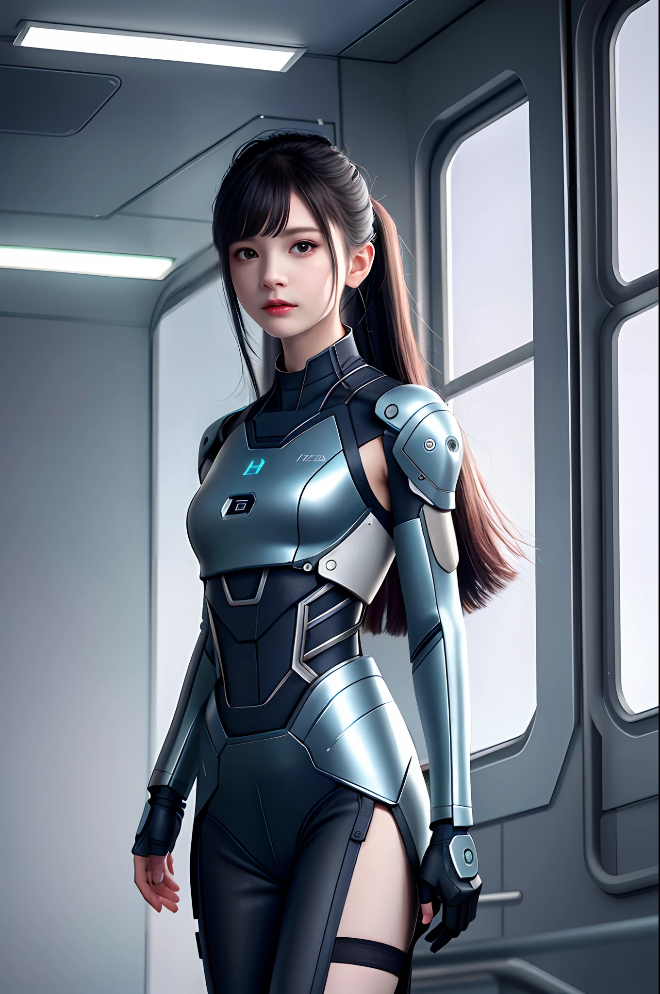 ดิสโทเปีย， [sci-ฉy]， ภาพถ่ายสี RAW ที่มีรายละเอียดสูง， ฉull-shot， ของ