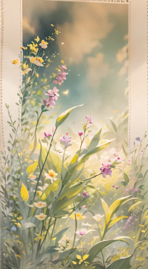 "The clock-a-clay awakens amidst a realm where spring's tender touch has awakened every corner. Dew-kissed petals unfurl like secrets shared by the morning breeze. A lone firefly dances its way through a tapestry of emerald leaves, its gentle luminescence ...
